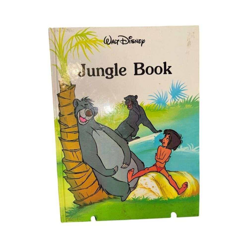 Disney's The Jungle Book Vintage Hardcover Children's Classic Ages 4-8